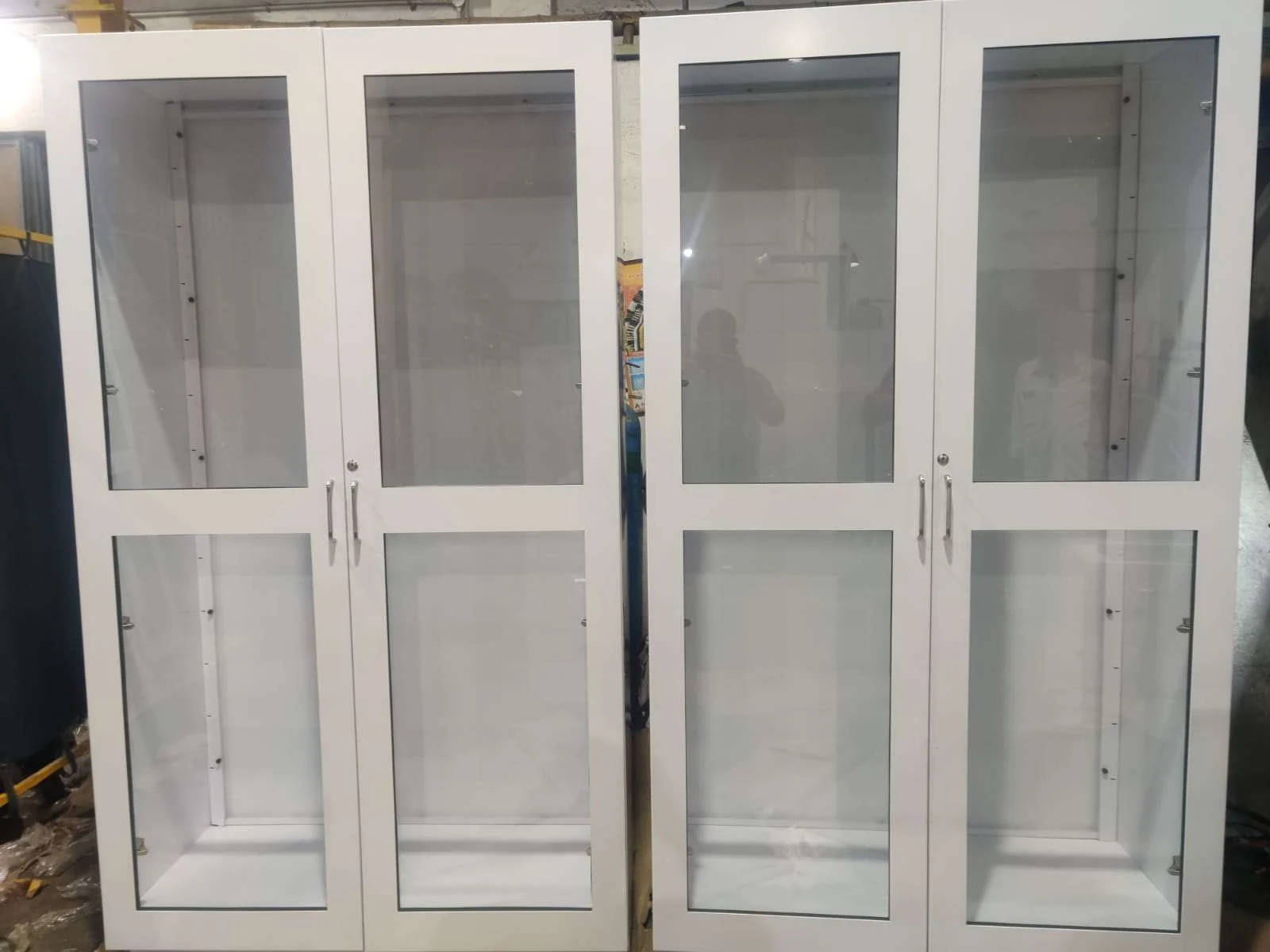 Glass cabinets